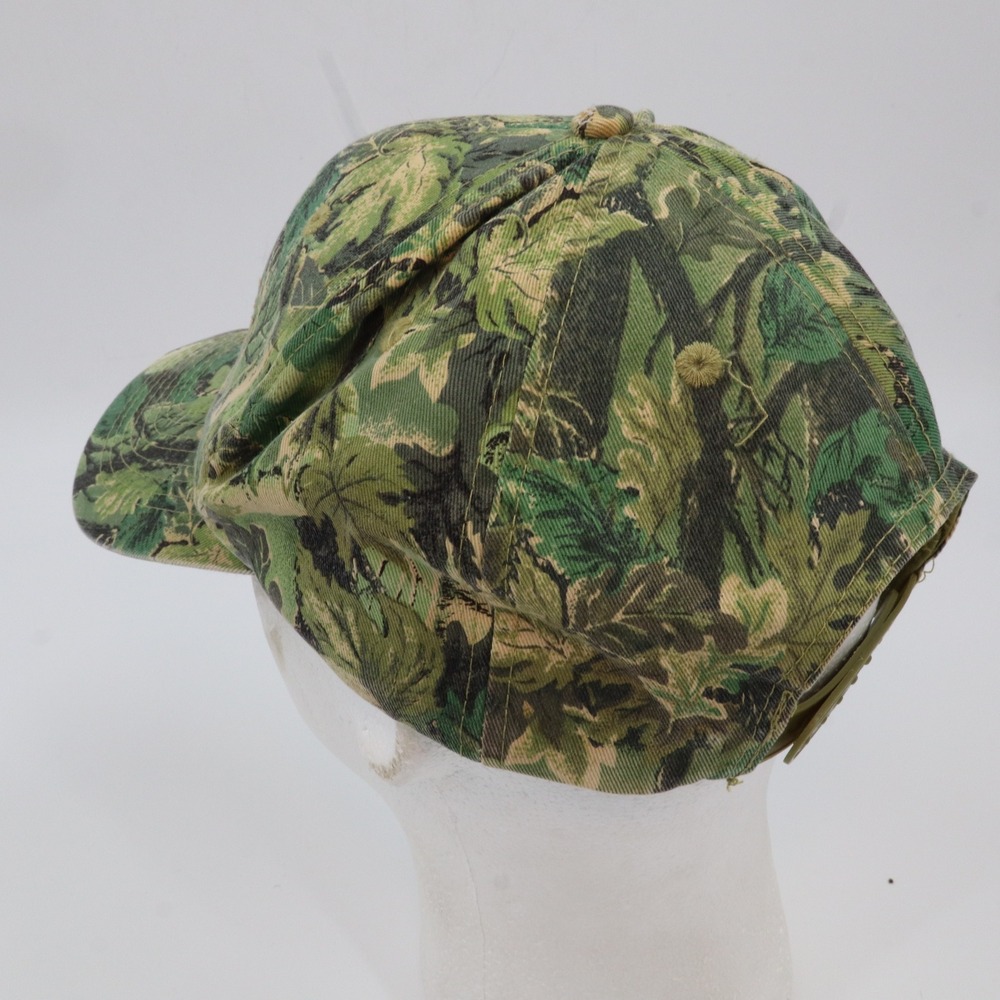 Otto Snapback Hat Mens OSFM Green Leaf Camo FNW Embroidered Patch Cap - Picture 5 of 10